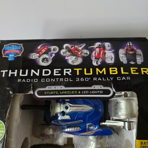 Thunder Tumbler Radio Control 360° Rally Car 2012 Multi-Directional LED Lights & - Picture 12 of 16